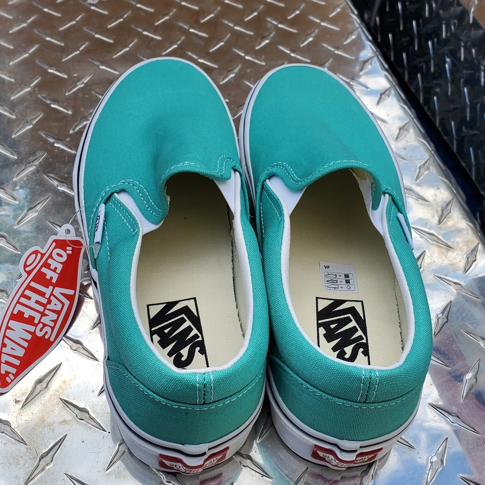 Vans Classic Slip On turquoise color - Picture 5 of 7